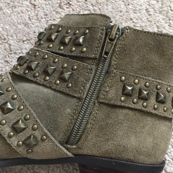 Sole Society Olive Buckled Booties - Picture 3 of 5